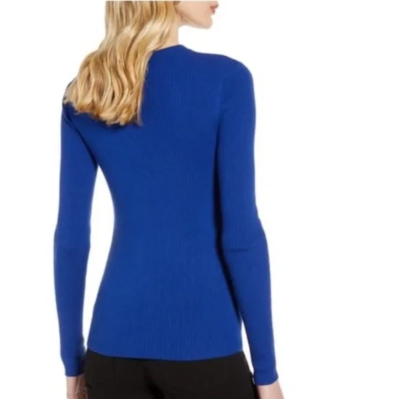 Halogen Ribbed Sweater - Picture 2 of 10